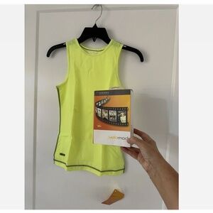 NEW $64 SUN SOUL Women tank yellow Y-S-0509-1 Size S